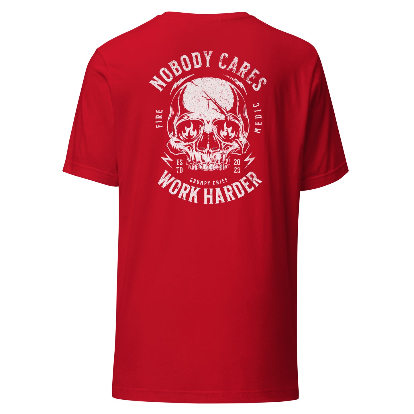 Work Harder T-Shirt (Front/Back)