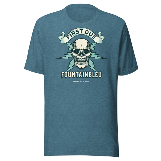 First Due Fountainbleu T-Shirt (Front)