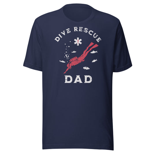 Dive Rescue Dad T-Shirt (Front)